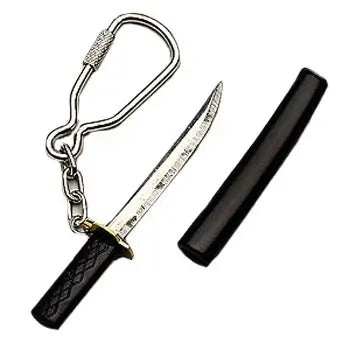 Eclipse Martial Art Supplies Sporting Goods Samurai Sword with Scabbard Keychain