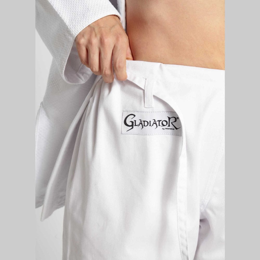 ProForce sporting goods ProForce Gladiator Judo Uniform Traditional Drawstring Blue