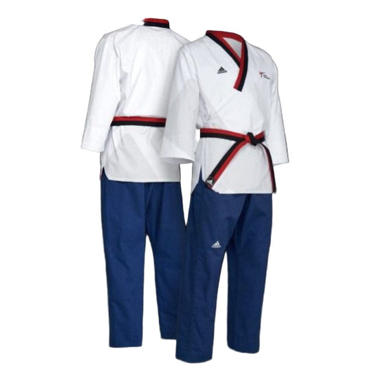 Adidas Sporting Goods 0000 ADIDAS TAEKWONDO WT POOMSAE UNIFORM - YOUTH MALE