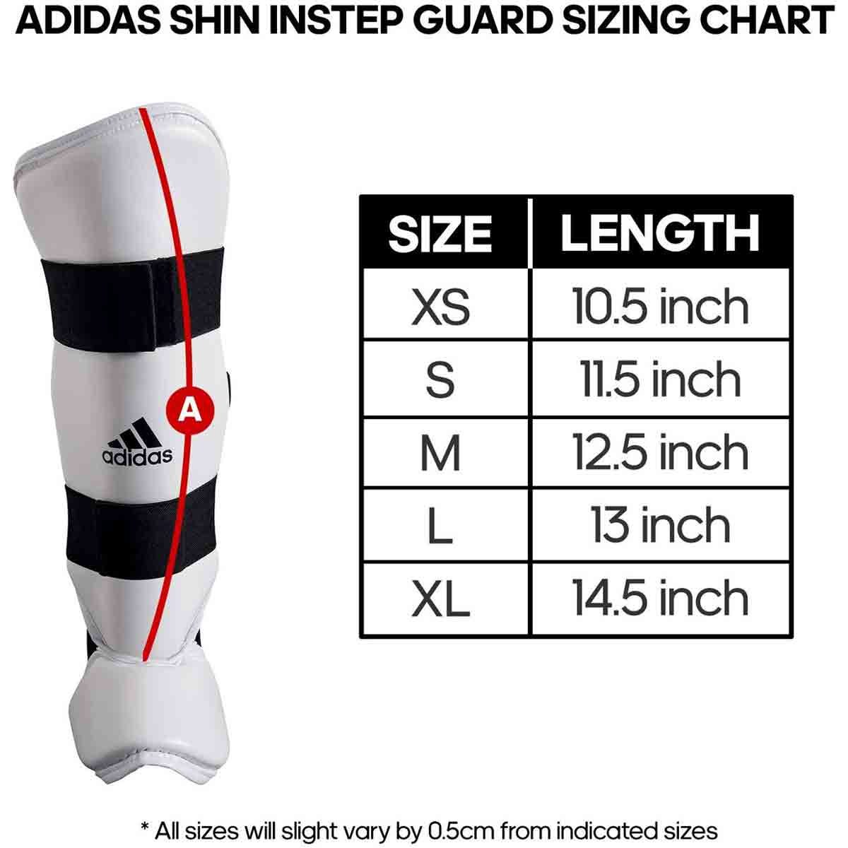 Adidas sporting goods adidas Taekwondo Shin & Instep Protector WTF