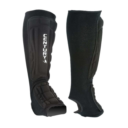 Century sporting goods black / small Century MARTIAL ARMOR SHIN INSTEP GUARDS