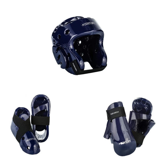 Century 5 piece karate Taekwondo sparring gear combo set