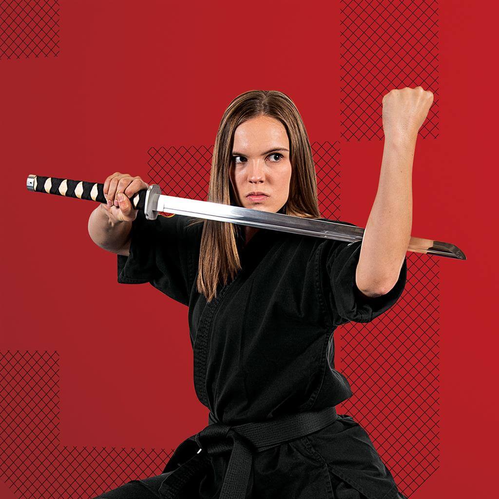 Century sporting goods Traditional Straight Sword  non-sharp Kata