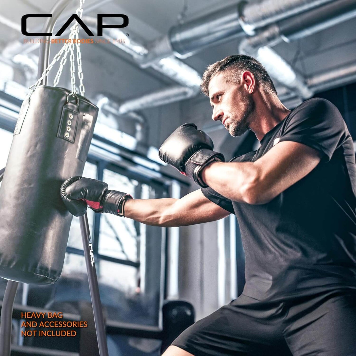 Eclipse Hangers Black / Bag Stand Only Pureformance Heavy Bag Stand | Multiple Options Punching bag stand