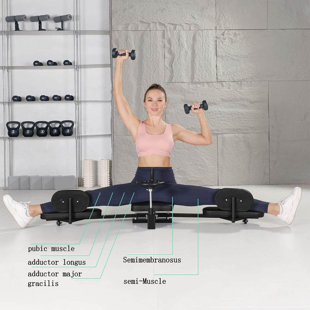 Eclipse Martial Art Supplies sporting goods Leg Stretcher Split Machine for Dancer Split Machine for Flexibility Kids Adults