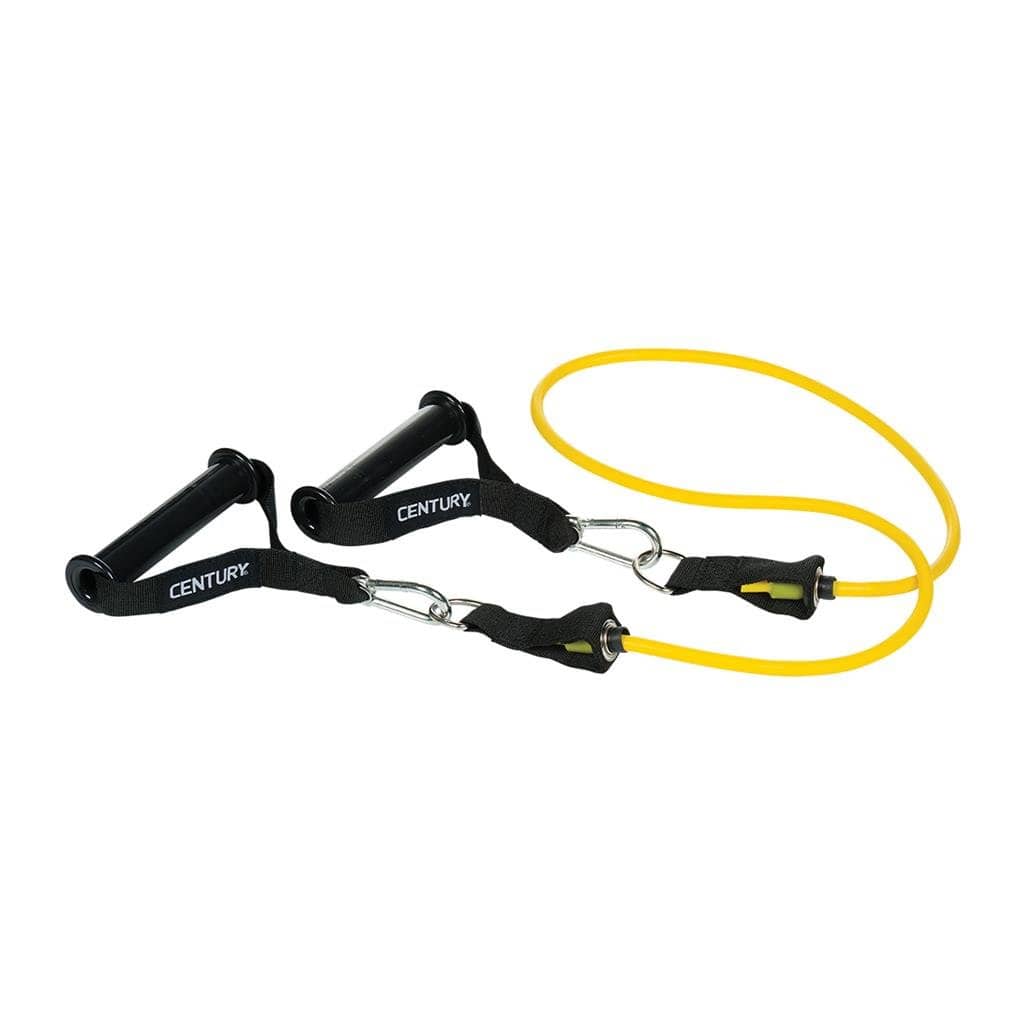 Eclipse Martial Art Supplies sporting goods yellow-extra light LONG BAND WITH HANDLES Strength training