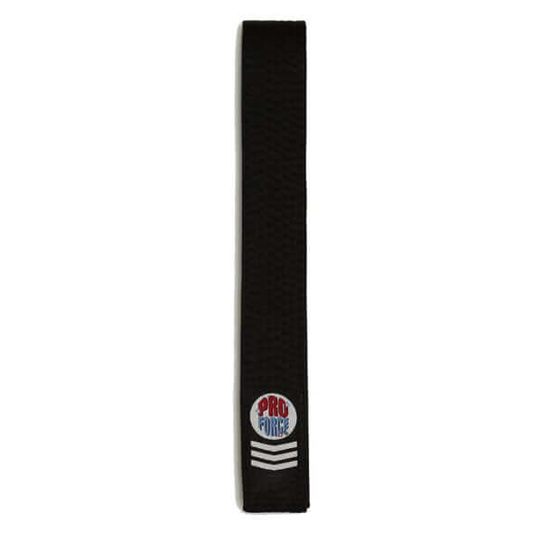 ProForce sporting goods 2 child large ProForce IV 2 inch Double Wrap Black Karate Belt
