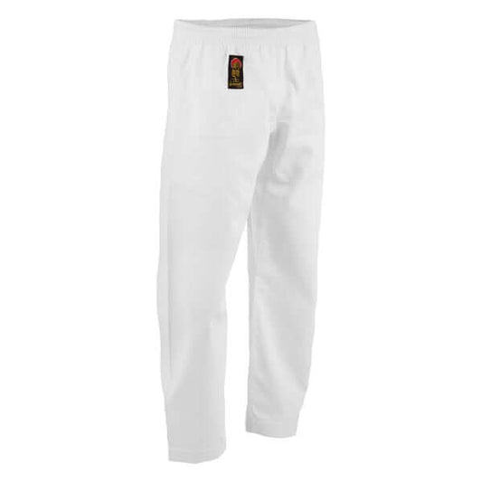 ProForce sporting goods White / 000 child XXSmall ProForce Gladiator 8 oz Karate Pants  55/45 Blend black or white