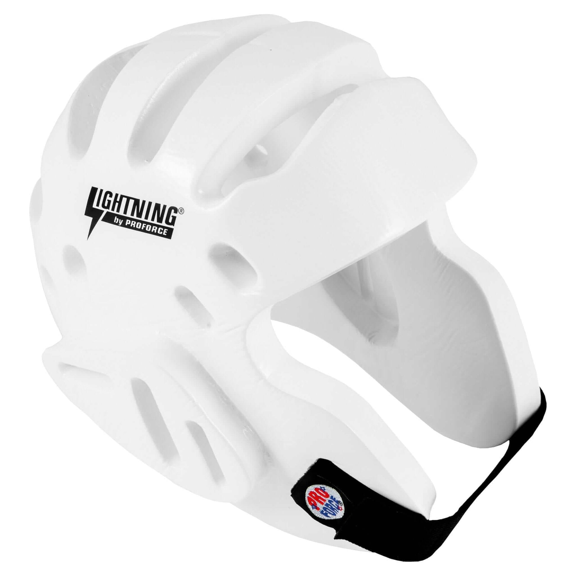 ProForce sporting goods White / Adult Small Proforce Lightning Karate/Martial Arts Sparring Headgear